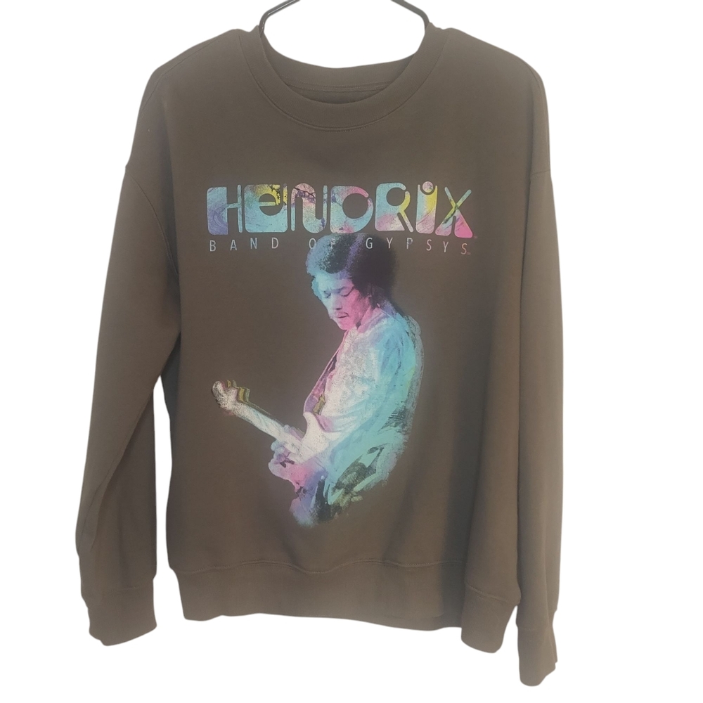 Jimi Hendrix Replica 1970 Tour Sweatshirt Size L VGUC
